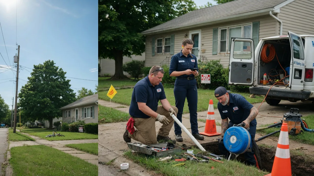 Sewer Line Repair in Flatwoods, WV near me